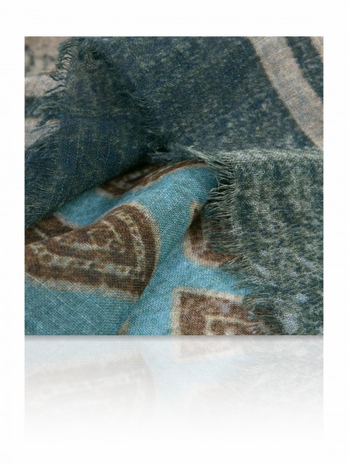 Палантин Унисекс W55.P2-DEC1418/CERULEAN